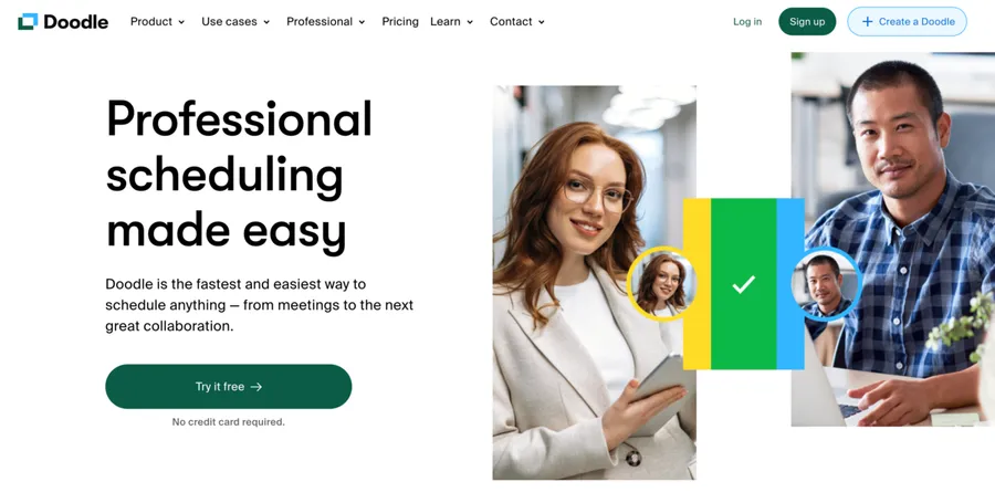 The best free Doodle alternatives by types