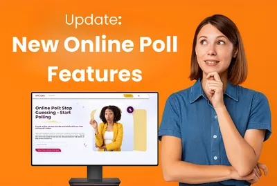 A Whocan online poll used for an anonymous vote — the Hands Voting theme