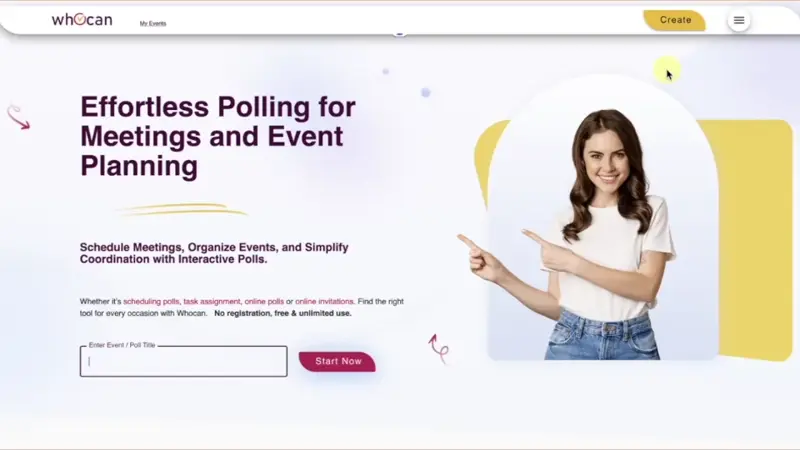 1. Choose poll type and title