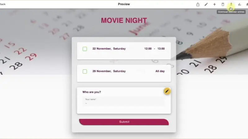 3. Receive responses