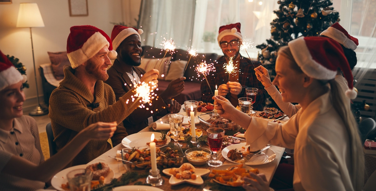 Christmas potluck sign-up sheet: